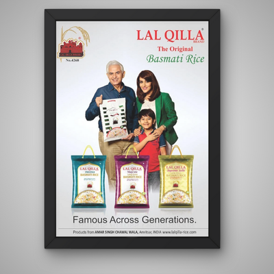 Poster Design for Lal Qilla House