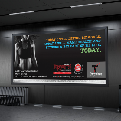 Poster Design for Talwalkers Gym