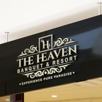 Logo Design for The Heaven Resorts